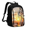 thumbnail image 1 of Cauagu Follow Your Dream Dreamcatcher Print Travel Laptop with USB Charging Port,Extra Large Backpack College Backpack Business Work Bag Casual Daypack Perfert for Men Women, 1 of 7
