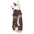 thumbnail image 1 of Cauagu Forest Wild Mushroom Pattern Winter Pet Hoodie Sweatshirts- Dog Hoodie Sweater with Leash Hole - Cute Dog Hoodie - Pet Clothes Puppy Cat Custume -XX-Large, 1 of 8