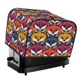thumbnail image 1 of Cauagu Fox Face for 4 Slice Toaster Cover (11.4''×7.9''×7.5'') Bread Machine Cover Toaster Protector Kitchen Appliance Dust Cover, 1 of 7