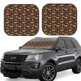 thumbnail image 1 of Cauagu Fox In Forest Cauagu {designName} Print Foldable Car Windshield Sun Shade | Front Windshield Shade for Sun | Fits Small Sedans, Mini SUVs, Hatchbacks-Medium, 1 of 1