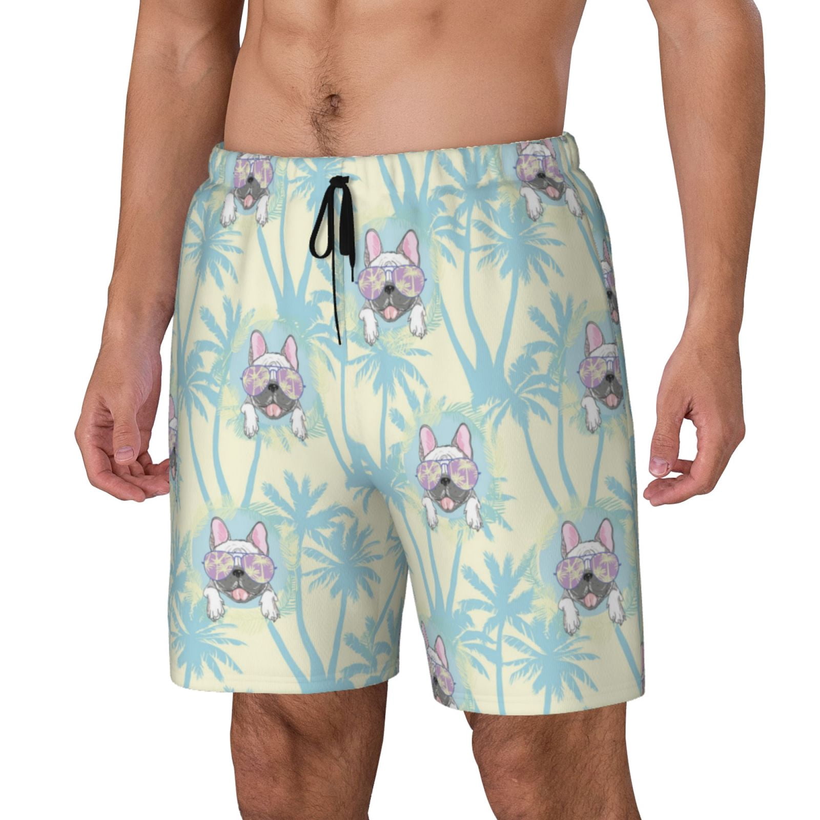 Swim Trunks With Compression Liner