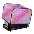 thumbnail image 1 of Cauagu Fun Rainbow for 4 Slice Toaster Cover (11.4''×7.9''×7.5'') Bread Machine Cover Toaster Protector Kitchen Appliance Dust Cover, 1 of 7
