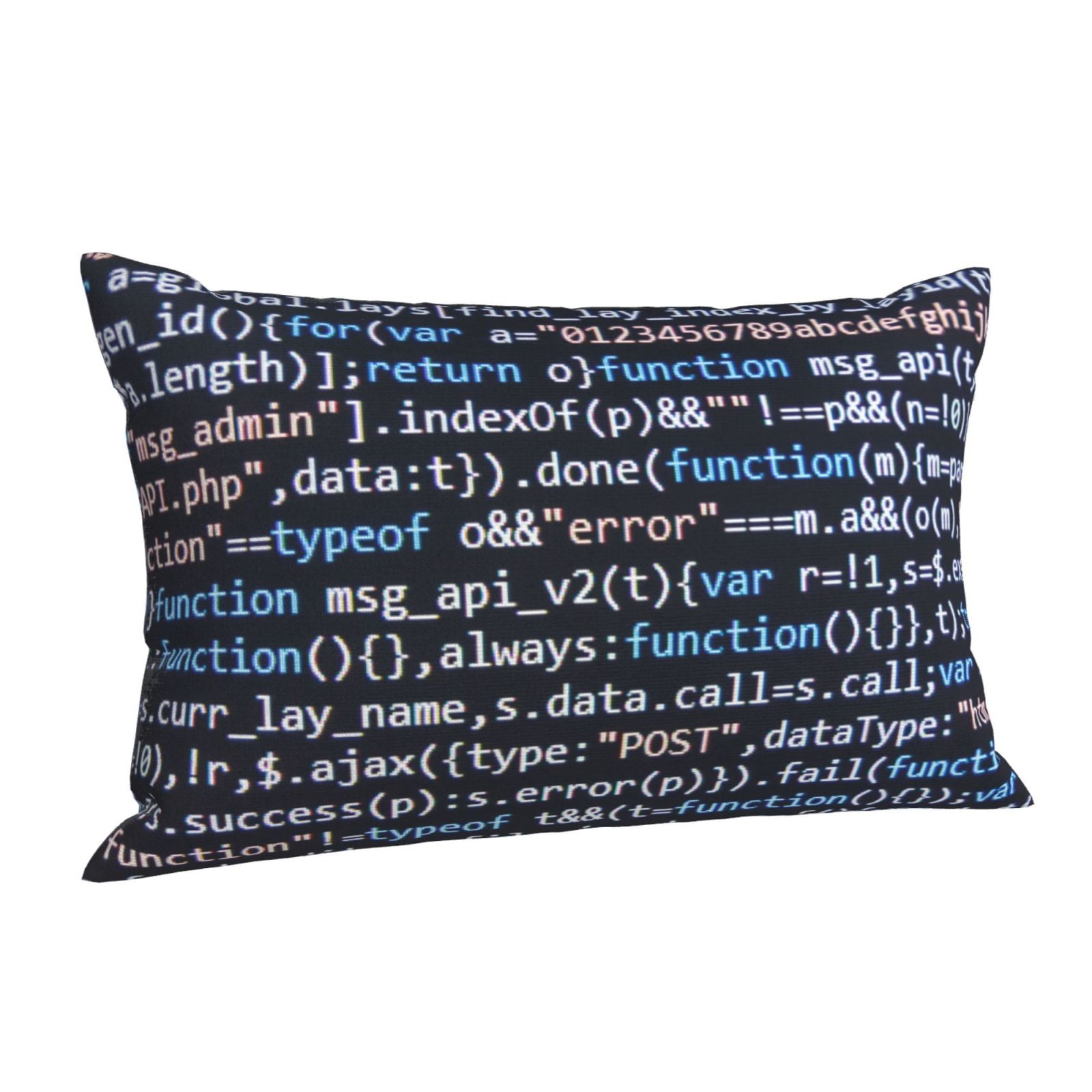 Cauagu Function Source Code Print Pillow Covers with Envelope Closure