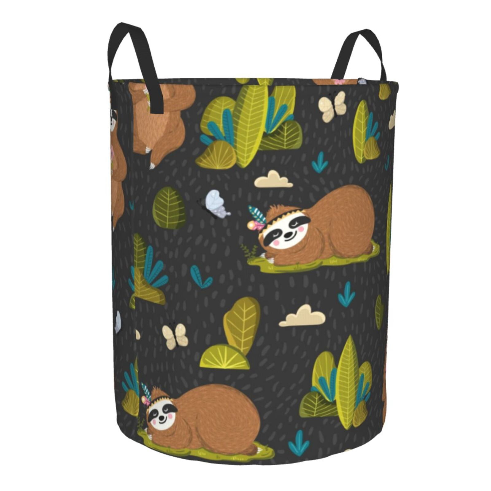 Cauagu Funny Sloths In The Forest for Laundry Basket,Collapsible ...