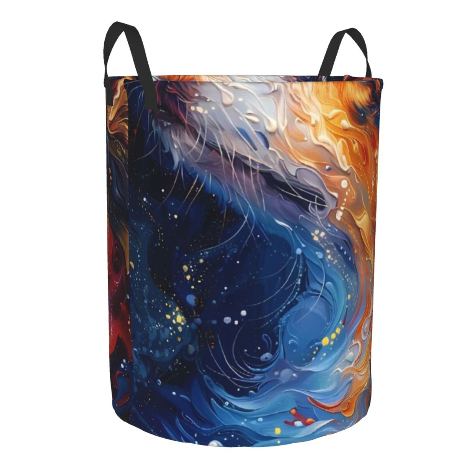 Medium Smoke Swirl Storage Basket main image 1