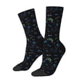 thumbnail image 1 of Cauagu Gamepads Print Crew Socks for Women and Men,Adult Athletic Running Socks 1-Pair Sports Socks Work Gear Socks with Moisture Wicking, 1 of 6