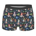thumbnail image 1 of Cauagu Garden Gnomes Print Boxer Briefs for Men,Comfortable Breathable Men's Underwear Moisture Wicking Underpants -Large, 1 of 8