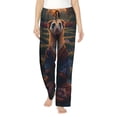 thumbnail image 1 of Cauagu Garden Meditating Weasel Pajama Pants for Women Loose Fit Wide Leg Trouser Pants Casual Elastic Waist Drawstring Lounge Pants, 1 of 6