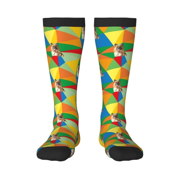 Cauagu German Shepherd Dog Print Women's Men's Ankle Socks 1-pack Casual Athletic Socks for Unisex Adult Moisture-Wicking Socks for Daily Wear/Running/Sport