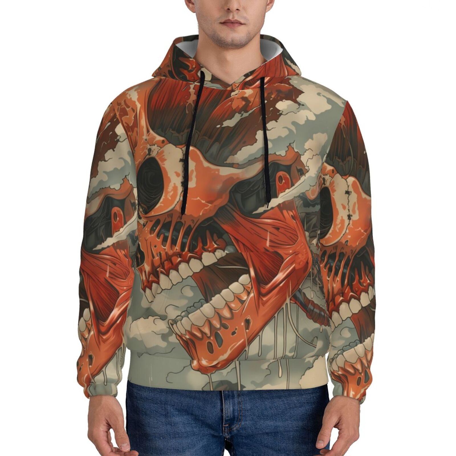 Skull Men's Hoodie