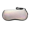 thumbnail image 1 of Cauagu Glitter Light Pearl Pattern Unisex Glasses Case,Zipper Protective Fabric Sunglass Case with Clip Soft Case Horizontal Protective Pouch for Sunglasses Eyewear, 1 of 6