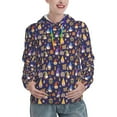 thumbnail image 1 of Cauagu Gnomes And Houses for Women's Hooded Sweatshirts Pullover Hoodie for Women Fall Workout Sweat Long Sleeve Preppy Sweatshirts-X-Large, 1 of 7