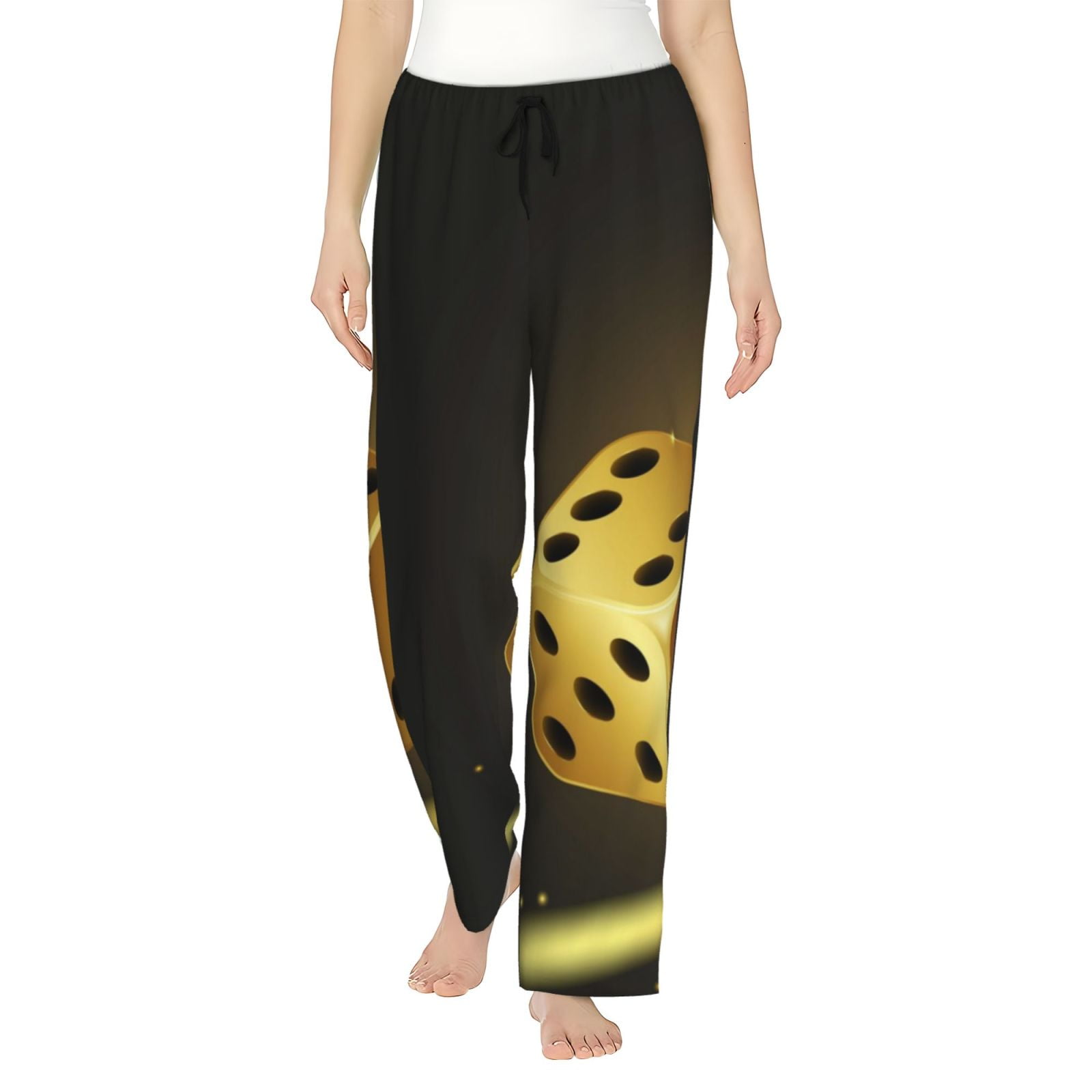 Dice Pleats Bottom Pants main image 1