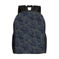thumbnail image 1 of Cauagu Golden Peonies Print Backpacks,Travel Daypack Casual Laptop Backpack Bookbag Fits 15 Inch Computer for Men Women, 1 of 8