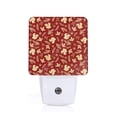 thumbnail image 1 of Cauagu Golden Squirrels Holiday Print LED Nightlight,0.5W Night Lights Plug into Wall 1 Pack with Dusk-to-Dawn Light Sensor Soft Glow Lamp for Bathroom Adult Hallway-US, 1 of 7