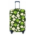 thumbnail image 1 of Cauagu Green Fruit Print Travel Luggage Cover,Travel Dust-proof Suitcase Cover Softside Suitcase Protector for 18-32inch,Not Included Suitcase, 1 of 8