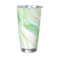 thumbnail image 1 of Cauagu Green And Gold Abstract Marble Pattern 20oz Tumbler,Stainless Steel Vacuum Insulated Tumbler with Lid Insulated Coffee Mug Thermal Cup with Splash Proof Sliding Lid-Without Straw, 1 of 8