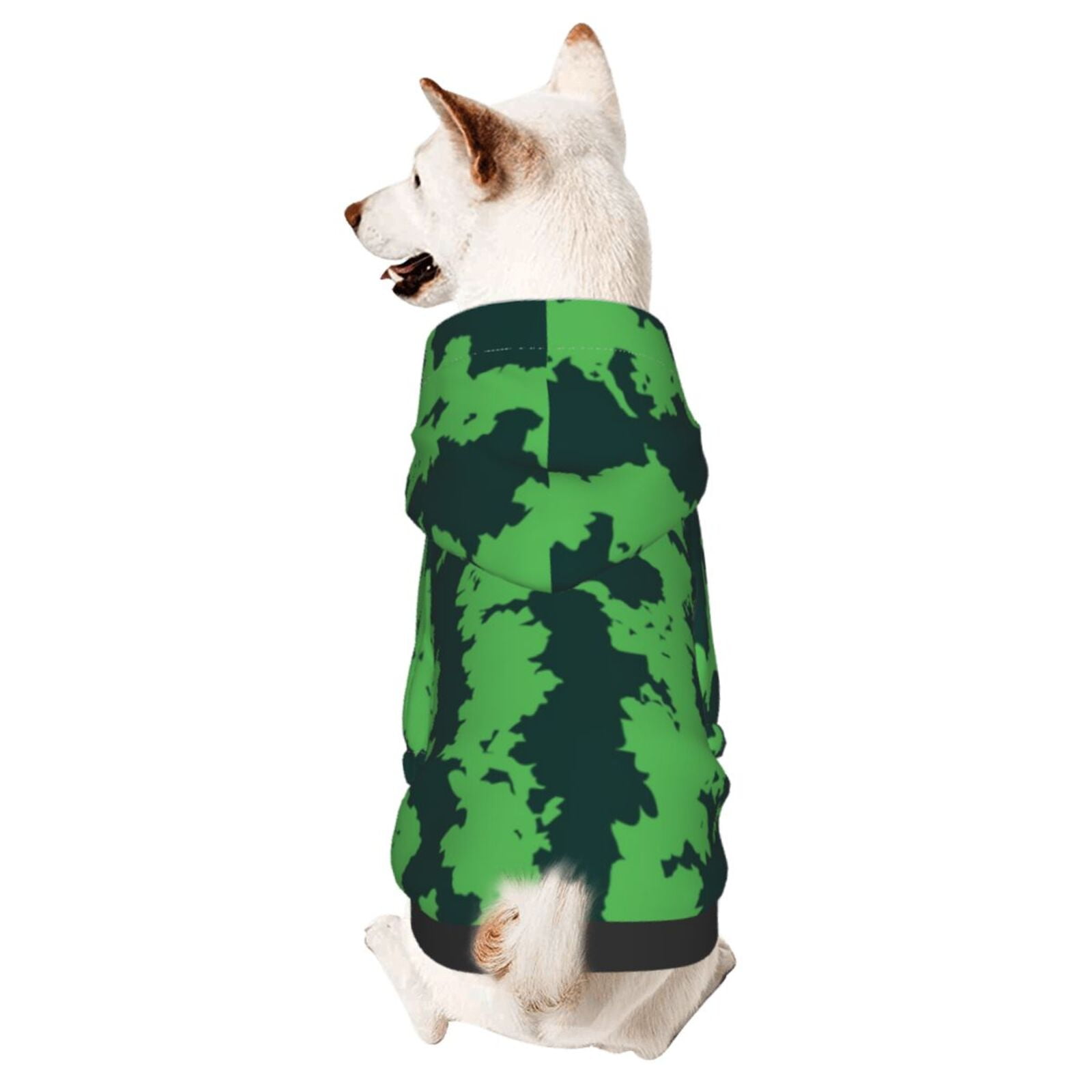 Mini Member Verdant Grace – Spring Green Pet Hoodie with Hat main image 0