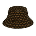 thumbnail image 1 of Cauagu Halloween Pumpkins1 for Unisex Bucket Hat,Outdoor Summer Beach Fishing Sun Hat Hot Summer Reflective Bucket Hat Fun Outdoor Vacation Hat for Men and Women, 1 of 6