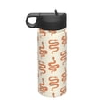 thumbnail image 1 of Cauagu Hand Drawn Snake for 18 oz Water Bottle With Straw,Stainless Steel Sports Water Cup Flask Wide Mouth Travel Thermal Mug for Home, Office,Car, 1 of 8