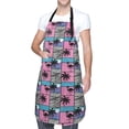 thumbnail image 1 of Cauagu Hawaii Palms Aprons with Pockets,Waterproof Apron for Women,Kitchen Cooking Apron Adjustable Bib Aprons Chef Apron for Cooking,Drawing,Crafting, 1 of 8