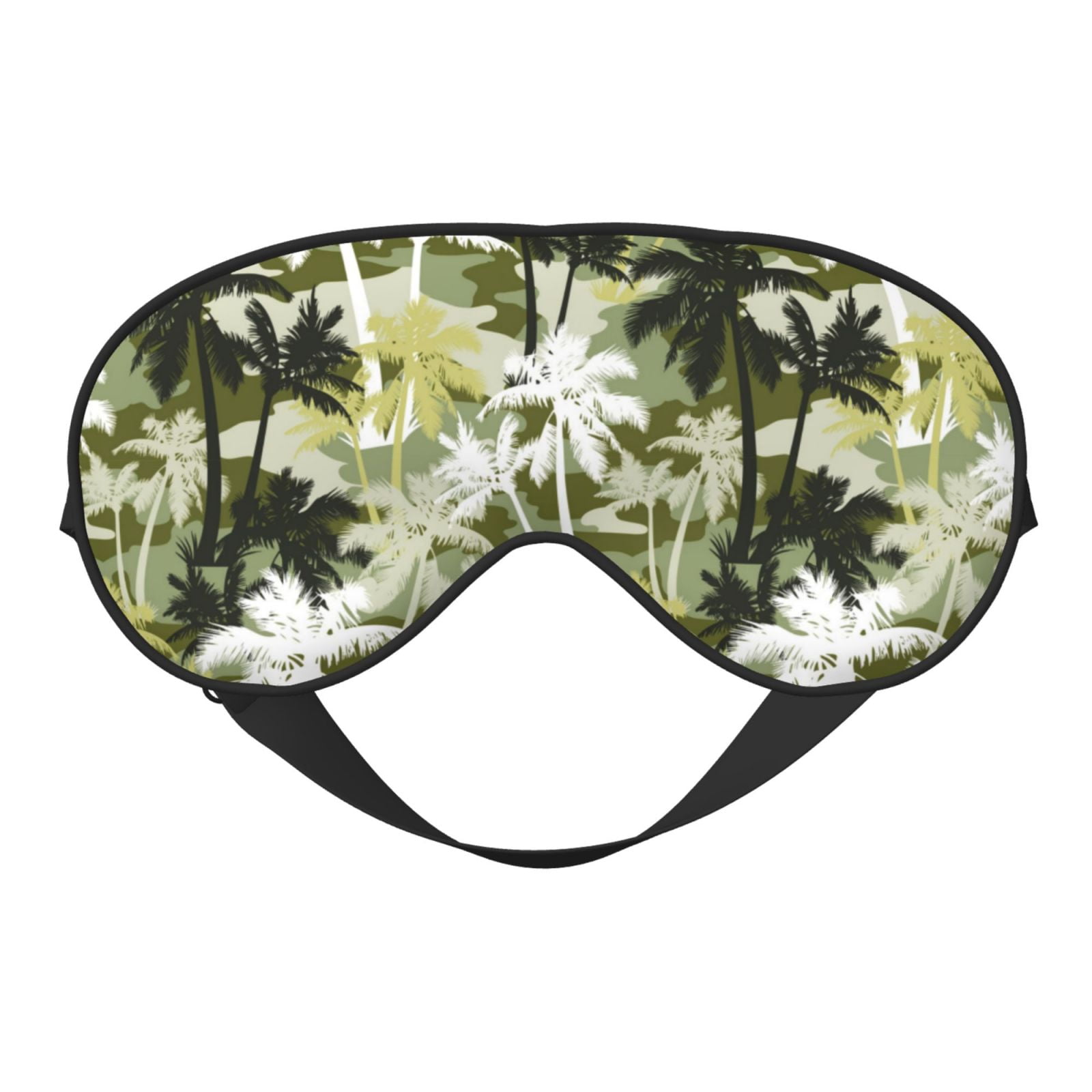 Cauagu Hawaii Palms Print Sleep Eye Mask, Blindfold Eye Sleep Shade