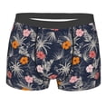 thumbnail image 1 of Cauagu Hawaiian Style Print Boxer Briefs for Men,Comfortable Breathable Men's Underwear Moisture Wicking Underpants -XX-Large, 1 of 8