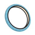 thumbnail image 1 of Cauagu Healthy And Ill White Teeth Print Car Steering Wheel Cover - Universal Car Accessory for Diverse Cars for Steering Wheel with a Diameter of 14.5"-15", 1 of 7