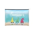 thumbnail image 1 of Cauagu Hello Summer Gnome 1 for Tyvek Makeup Bag,Reusable Travel Cosmetic Bag Women Organizer Toiletry Bag Birthday,Gifts for Women Girlfriend Mom Teacher 6.5’’*8.9’’, 1 of 7