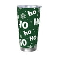 thumbnail image 1 of Cauagu Ho Ho Ho A Pattern 20oz Tumbler,Stainless Steel Vacuum Insulated Tumbler with Lid Insulated Coffee Mug Thermal Cup with Splash Proof Sliding Lid-Without Straw, 1 of 8
