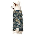 thumbnail image 1 of Cauagu Indian Paisley 2 Pattern Winter Pet Hoodie Sweatshirts- Dog Hoodie Sweater with Leash Hole - Cute Dog Hoodie - Pet Clothes Puppy Cat Custume -XX-Large, 1 of 8