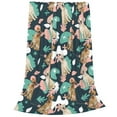 Cauagu Labrador Retriever Dog Pattern Flannel Bed Blankets,Fleece