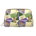 Cauagu Labrador Retriever Dog Print Large Cosmetic Bag,Portable
