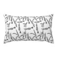 Cauagu Lavender Flowers Print Pillowcase with Envelope Closure,Soft