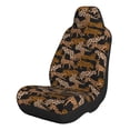 thumbnail image 1 of Cauagu Leopard Print Print Car Seat Covers,Universal Automotive Seat Covers Car Seat Protectors Easy to Install Car Cover Car Accessories Auto rucks Van & SUV-2 PCS, 1 of 9