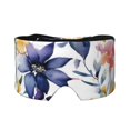 thumbnail image 1 of Cauagu Lilies Flowers Print Blocking Sleep Eye Masks- Blackout Sleep Mask Sleep Eye Masks for Men Women Adjustable Eye Cover Mask for Side Sleeper Travel Airplane, 1 of 7