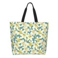 thumbnail image 1 of Cauagu Lilies Flowers Print Women Large Capacity Tote Bag - Casual Shoulder Bag Fashion Handbag Shopping Bag Daily Bag Hobo Bags for Travel Work and Shopping, 1 of 8