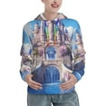 thumbnail image 1 of Cauagu Majestic Fantasy Castle for Women's Hooded Sweatshirts Pullover Hoodie for Women Fall Workout Sweat Long Sleeve Preppy Sweatshirts-Medium, 1 of 7