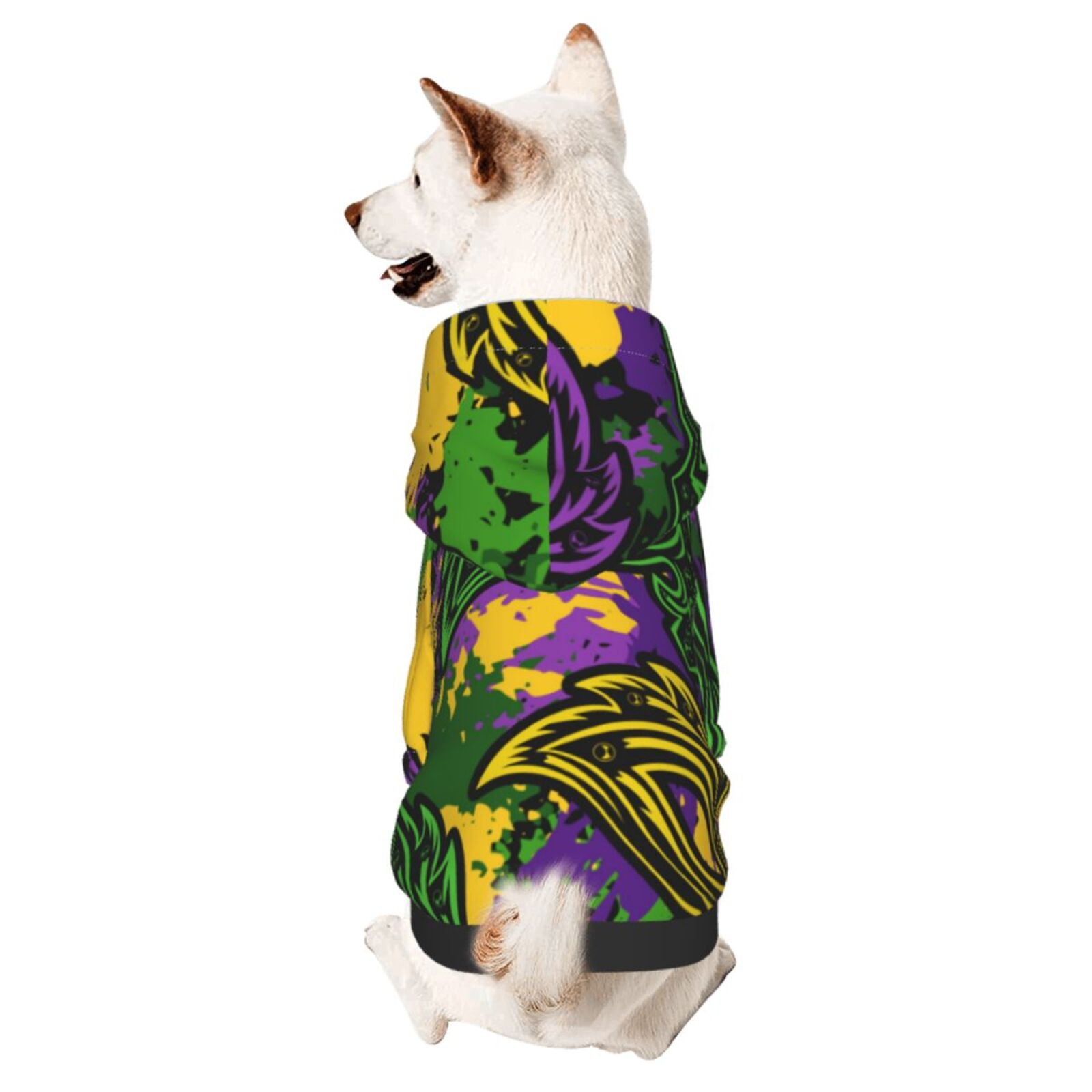 Mardi Paws Mash-Up Matching Human Hoodie (Any Pattern Available)