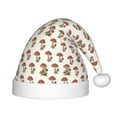 thumbnail image 1 of Cauagu Mushroom Pattern Christmas Hat for Kids,Xmas Holiday Hat Santa Hat for Boys & Girls Festive Headwear Accessories for Christmas/New Year/Holiday, 1 of 6