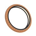 Cauagu Mushroom maple nuts Print Car Steering Wheel Cover Universal