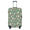 thumbnail image 1 of Cauagu Mushrooms And Rainbows Print Travel Luggage Cover,Travel Dust-proof Suitcase Cover Softside Suitcase Protector for 18-32inch,Not Included Suitcase, 1 of 8