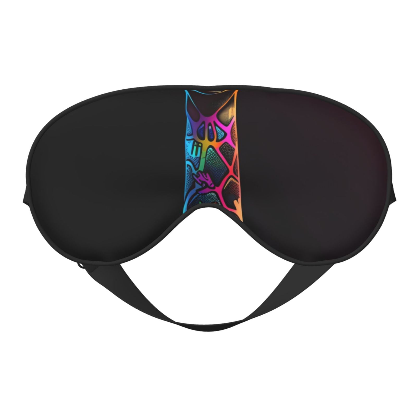 30-Pack Sleep Eye Masks With Nose Flap & Double Straps - Black, 4-Layer, Light Blocking