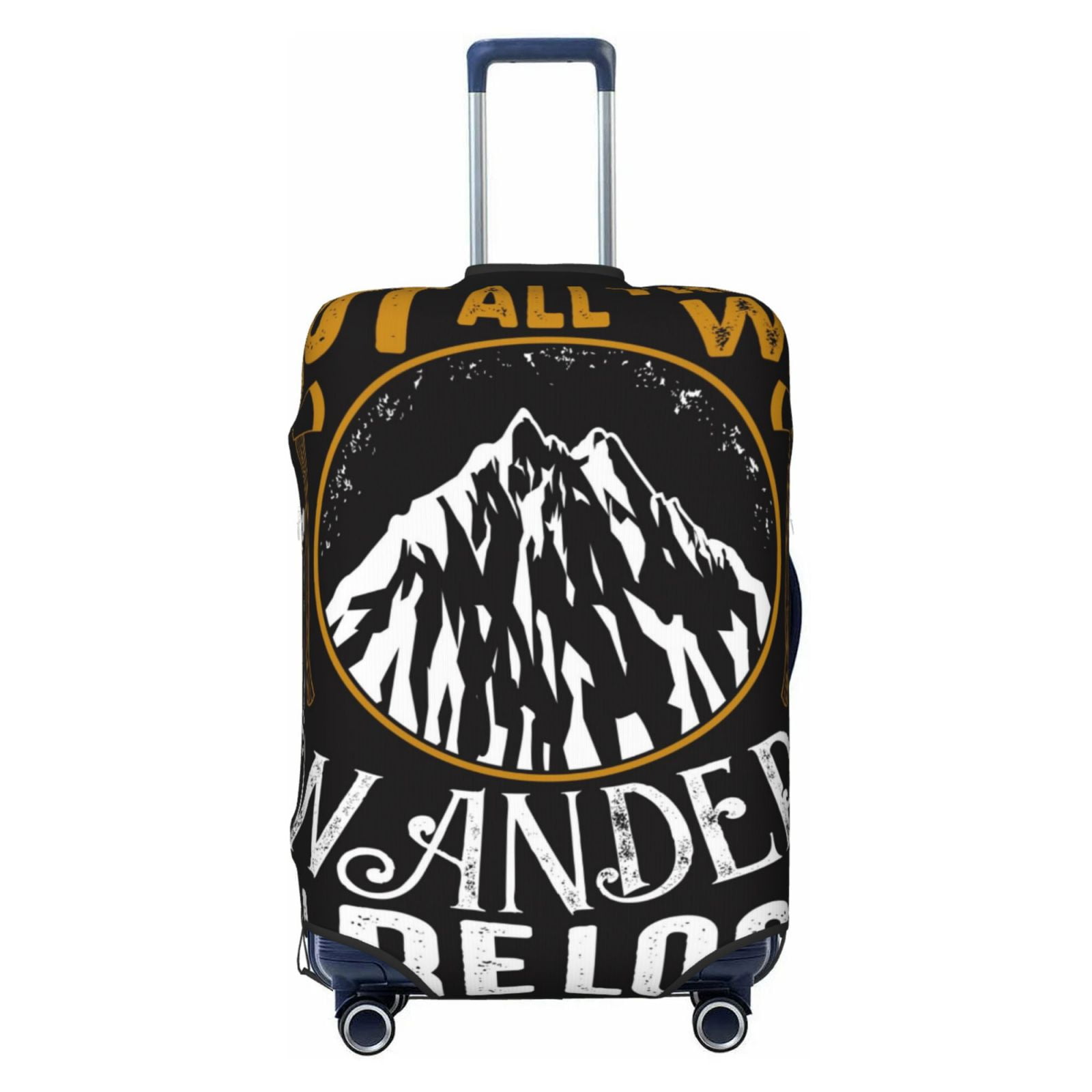 Cauagu Not All Those Who Wander Are Lost 1 Print Travel Luggage Cover