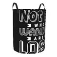 Cauagu Not All Who Wander Are Lost 2 for Laundry Basket,Collapsible