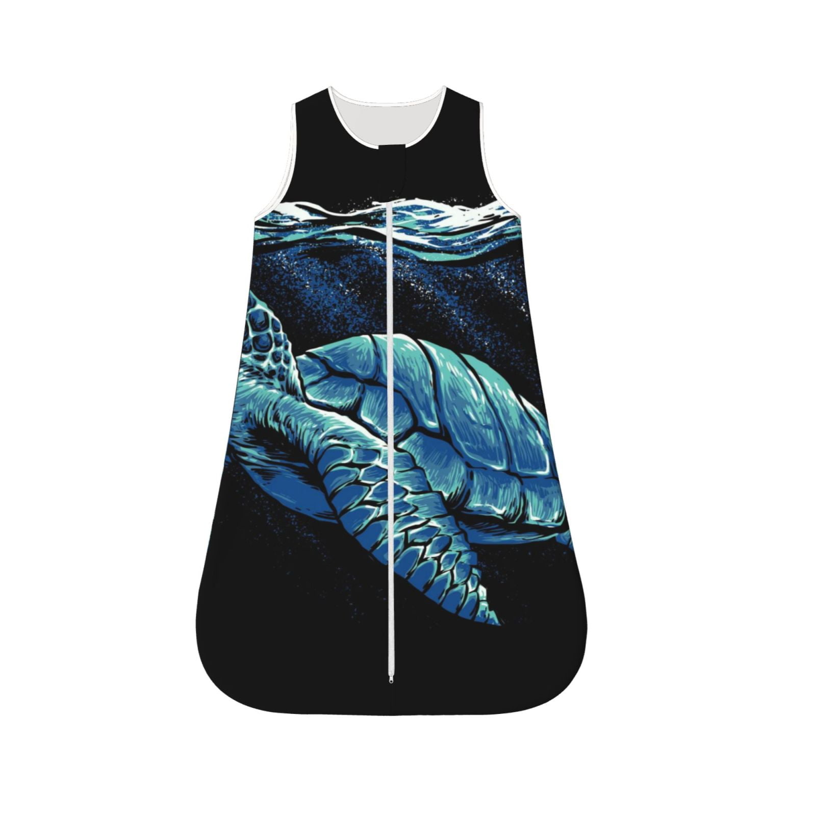 Cauagu Ocean Turtle for Infant Wearable Blanket,Unisex, Girl, Boy