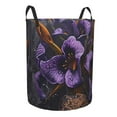 thumbnail image 1 of Cauagu Ornate Purple Floral Vase for Laundry Basket,Collapsible Organizer Basket for Storage Bin Toy Bins Gift Baskets Bedroom Clothes Children Nursery Hamper -Small, 1 of 7