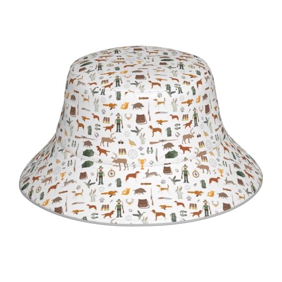 Cauagu Outdoor Living for Unisex Bucket Hat,Outdoor Summer Beach Fishing Sun Hat Hot Summer Reflective Bucket Hat Fun Outdoor Vacation Hat for Men and Women