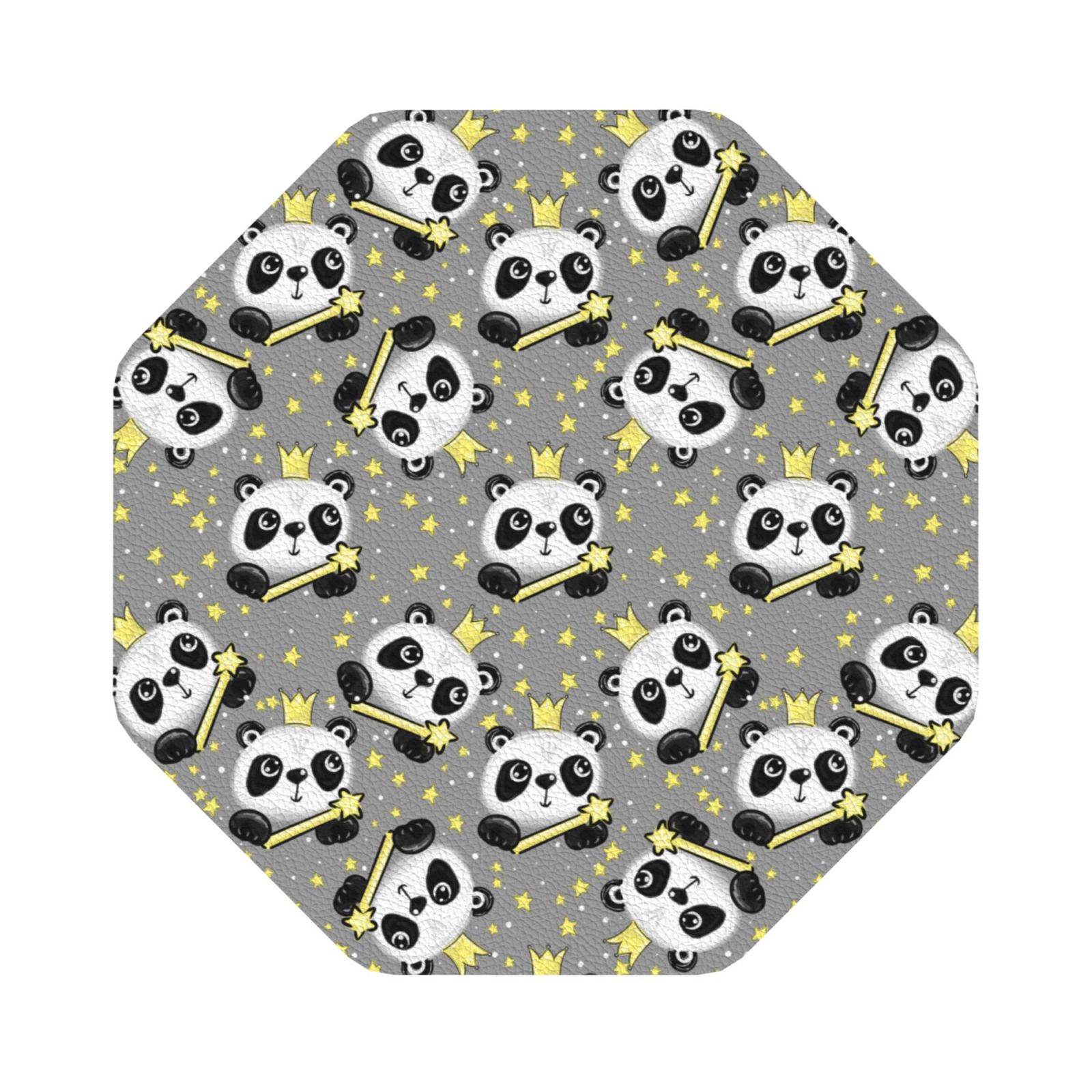 Sottobicchieri Interattivi A Forma Di Panda – Antiscivolo E Termoresistenti – Regalo Divertente