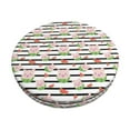 Cauagu Pig And Watermelon Print Round Stool Covers,Seat Cushion for